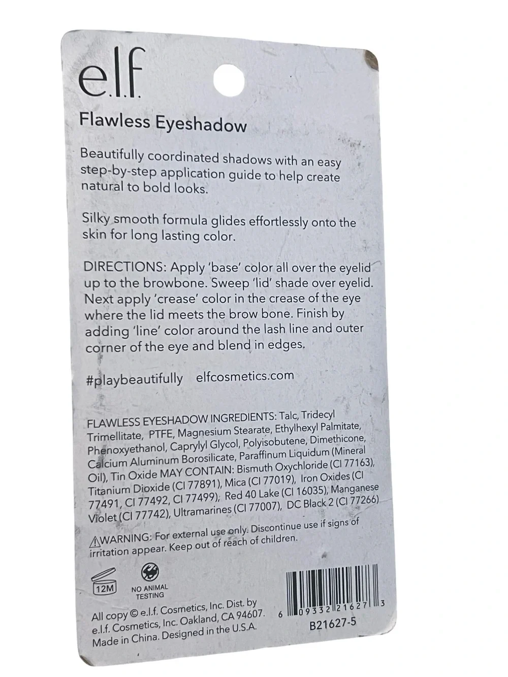 ELF flawless eyeshadow